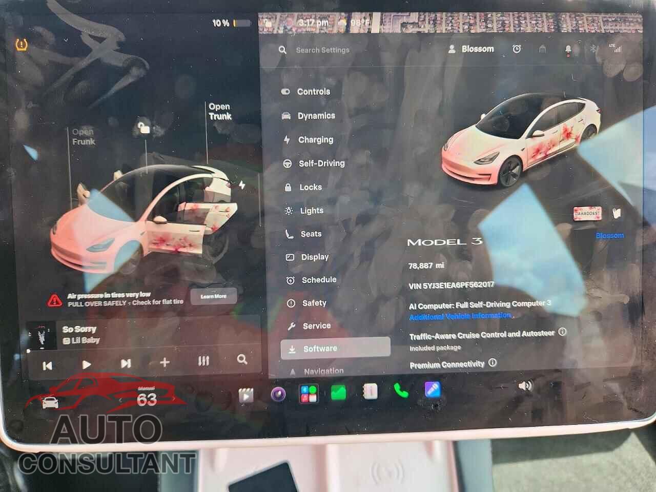 TESLA MODEL 3 2023 - 5YJ3E1EA6PF562017