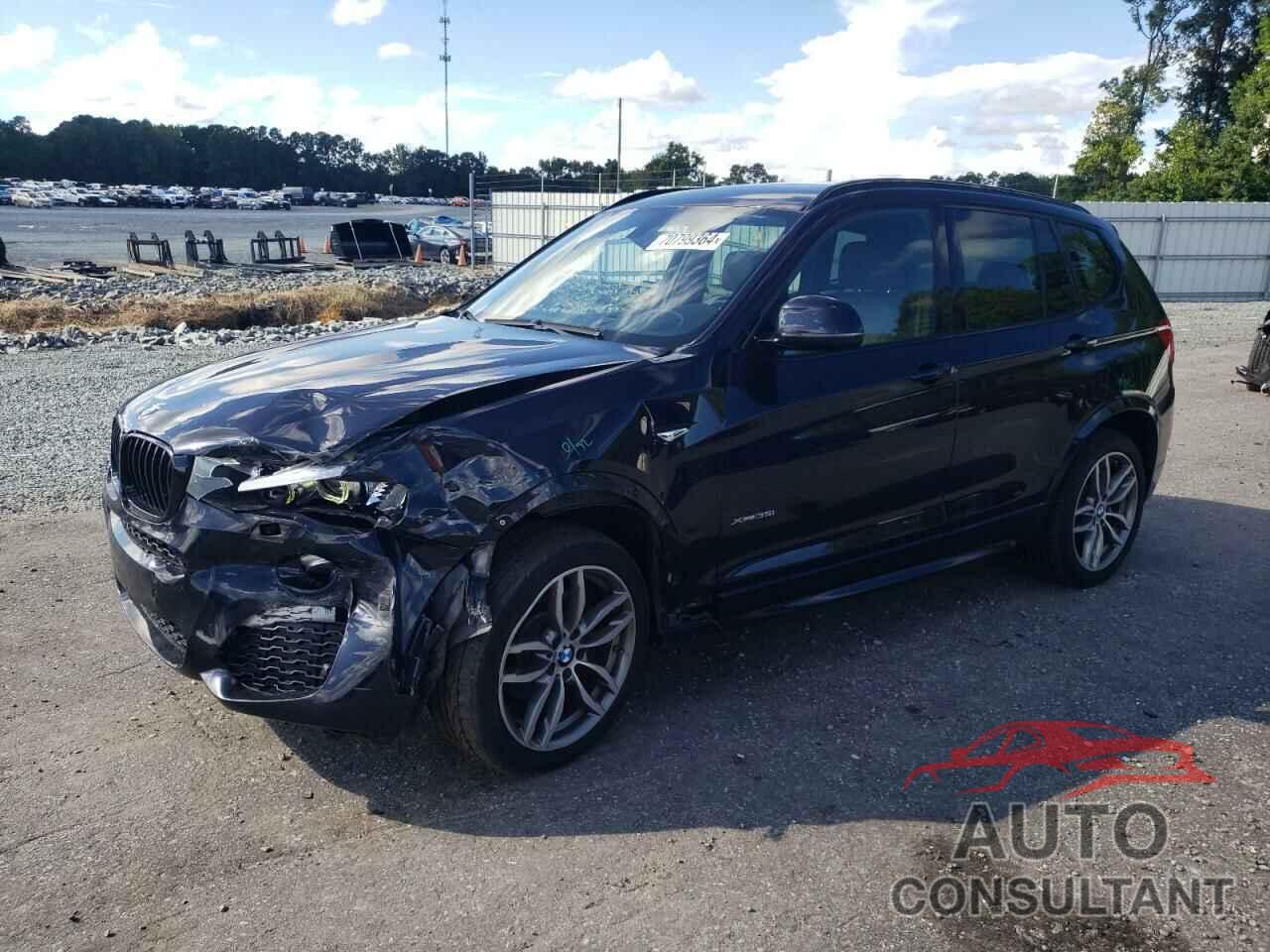 BMW X3 2016 - 5UXWX7C50G0S17479