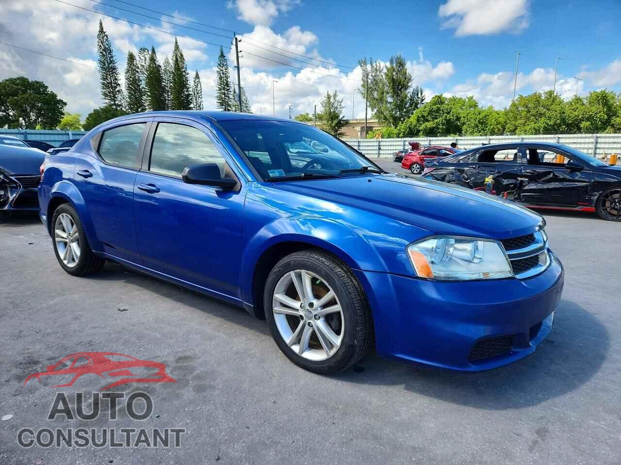 DODGE AVENGER 2013 - 1C3CDZAG4DN594137