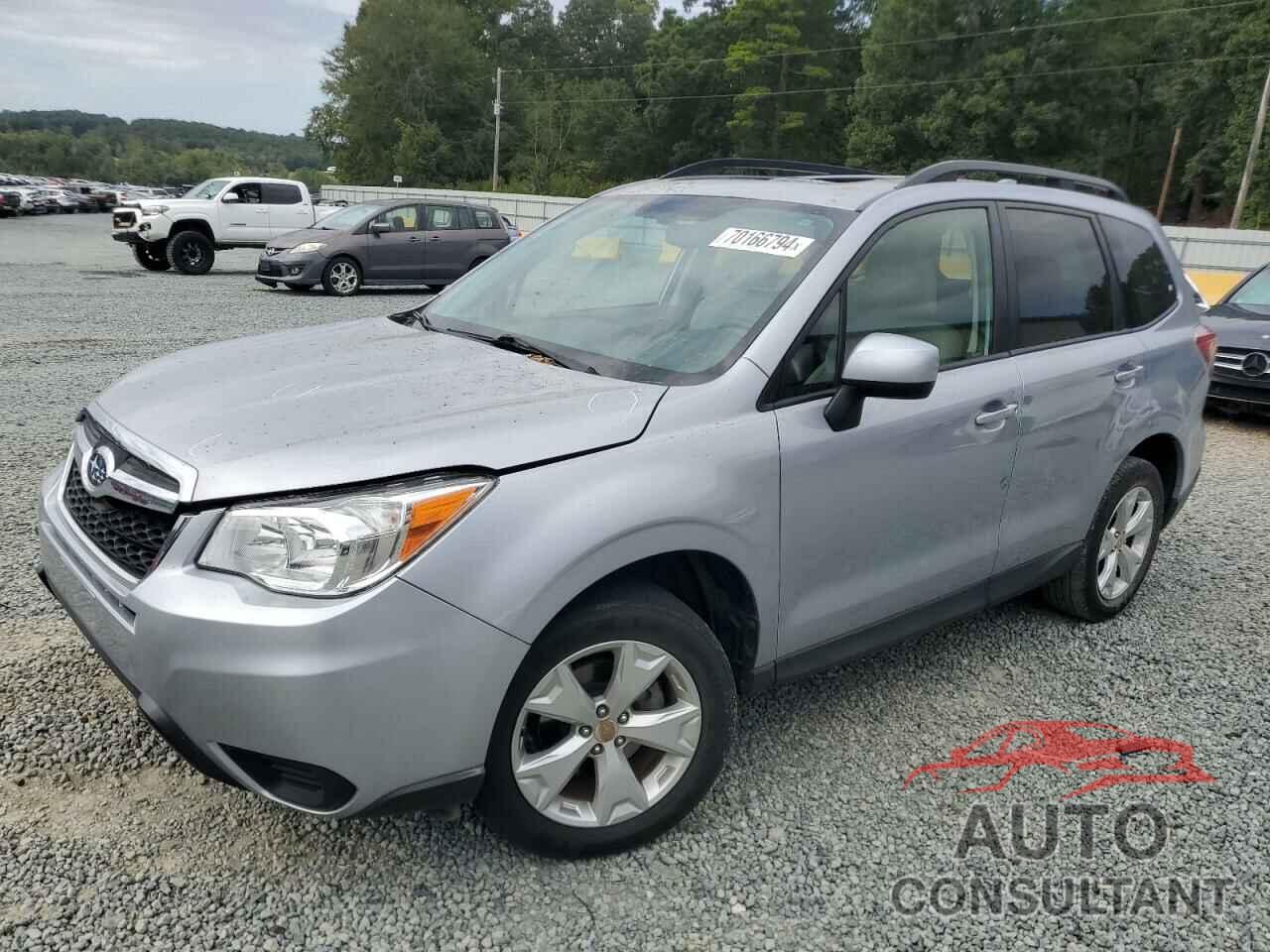 SUBARU FORESTER 2016 - JF2SJADC3GH401748