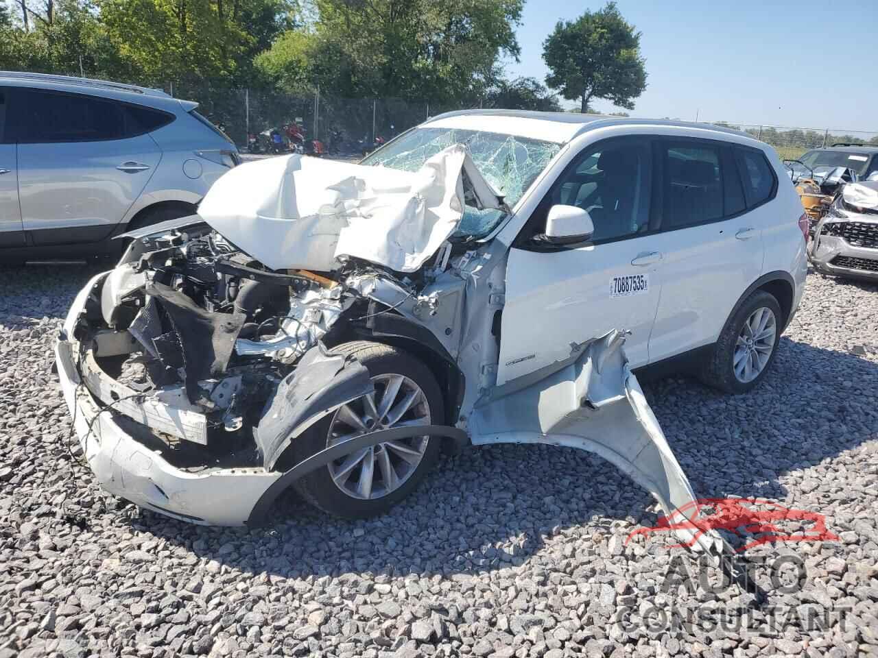 BMW X3 2016 - 5UXWZ7C58G0M83603