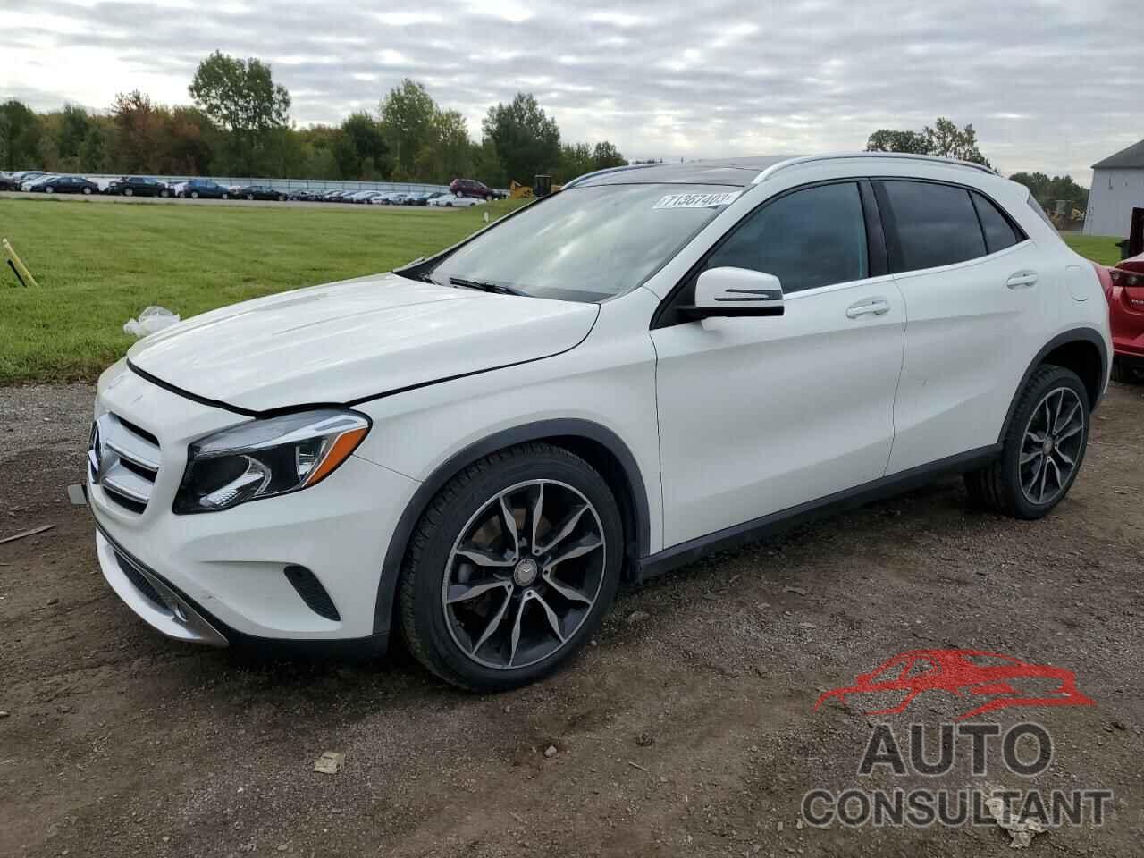 MERCEDES-BENZ GLA-CLASS 2016 - WDCTG4GB3GJ253884