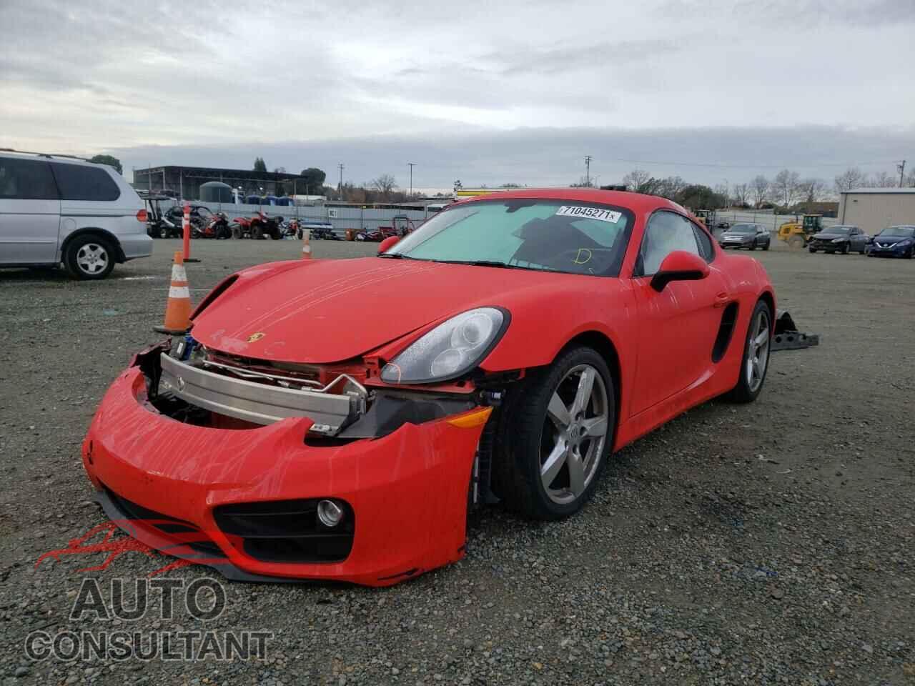 PORSCHE CAYMAN 2016 - WP0AA2A88GK171336