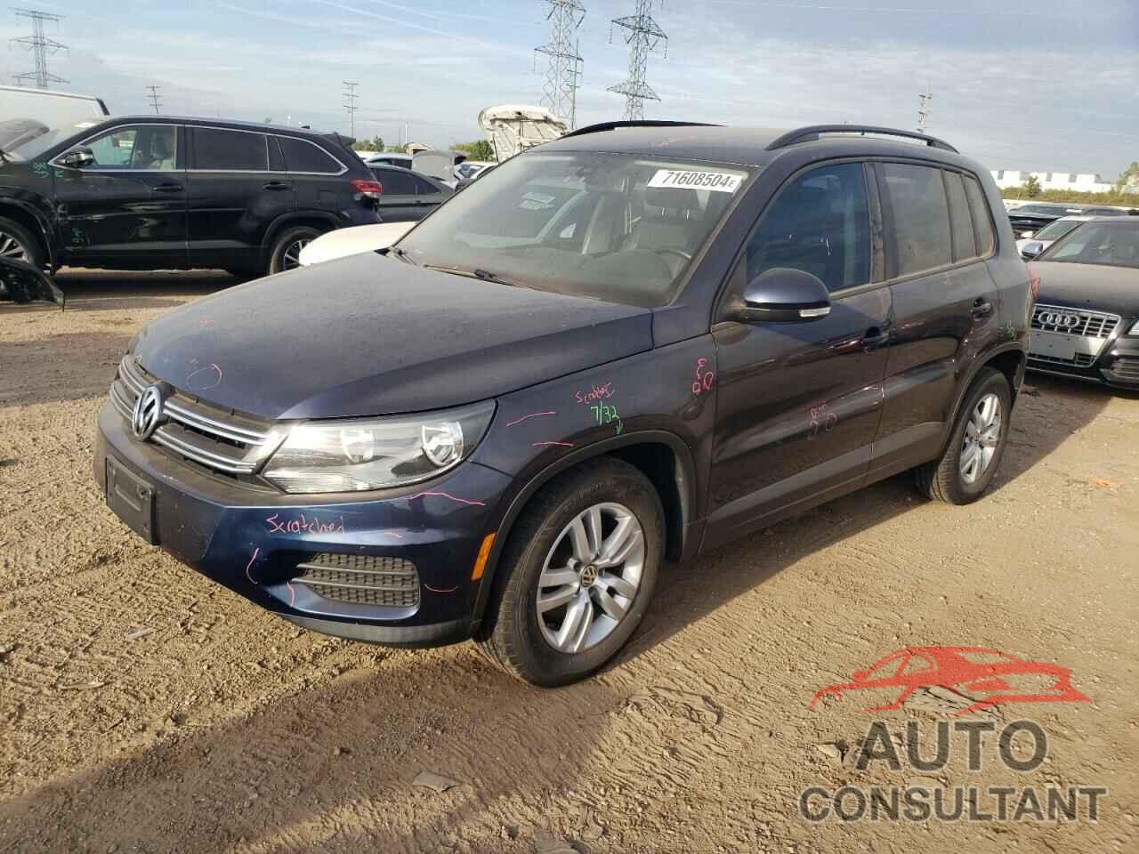 VOLKSWAGEN TIGUAN 2016 - WVGAV7AXXGW510739