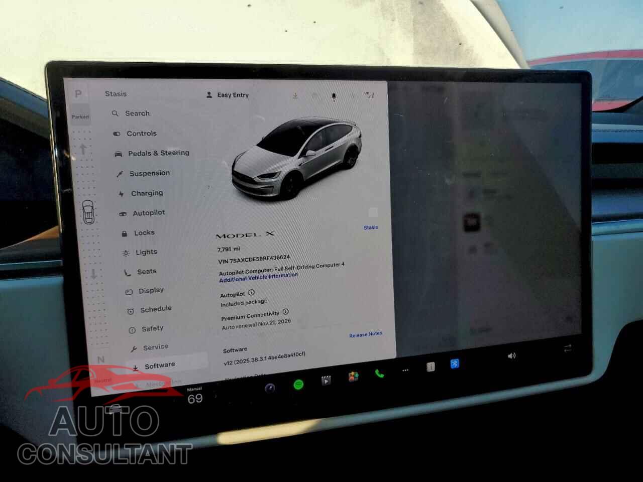 TESLA MODEL X 2024 - 7SAXCDE59RF436624