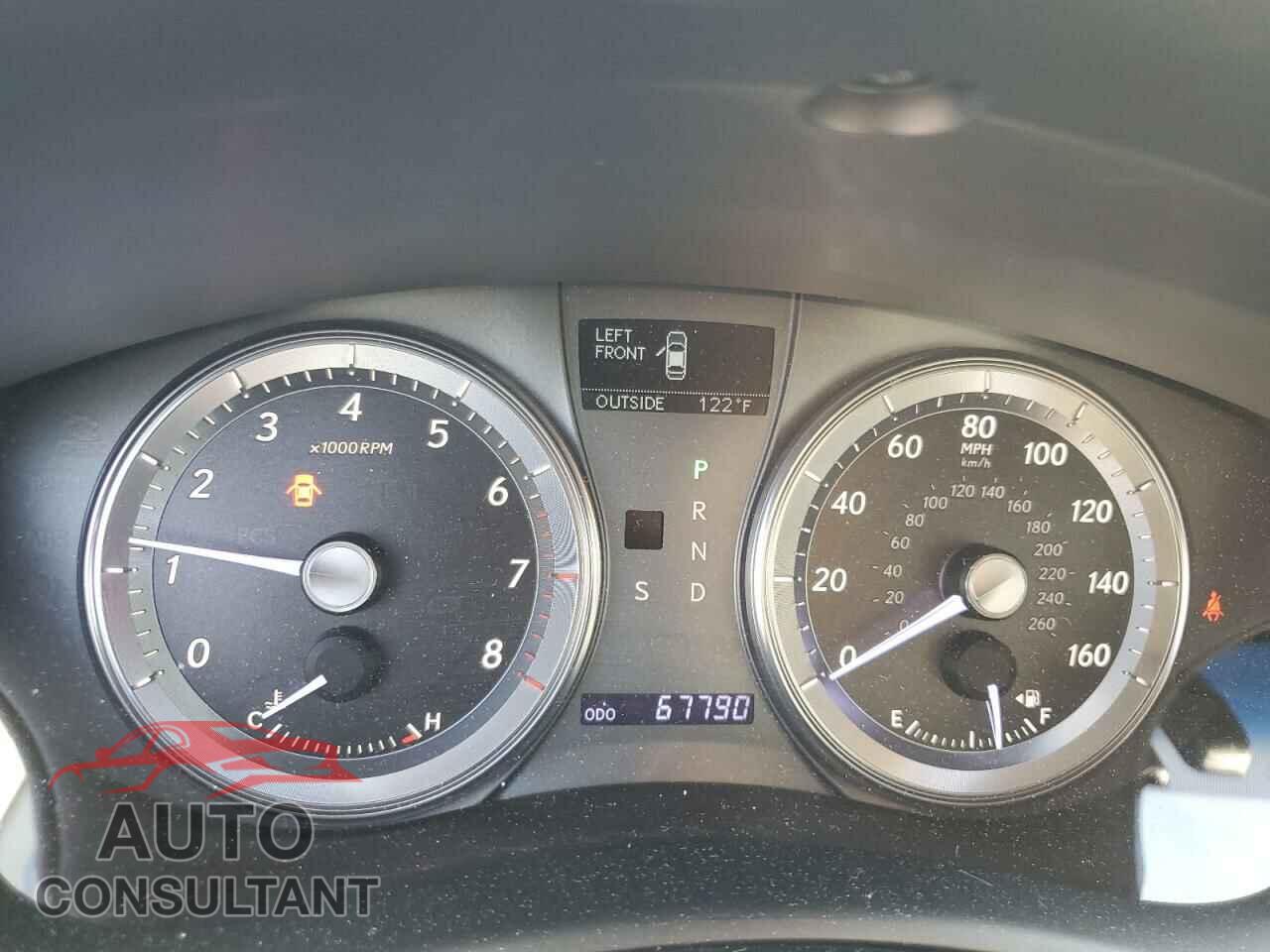 LEXUS ES350 2012 - JTHBK1EG3C2508033