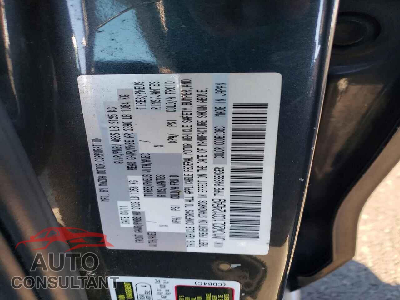 MAZDA 5 2012 - JM1CW2CL1C0124649