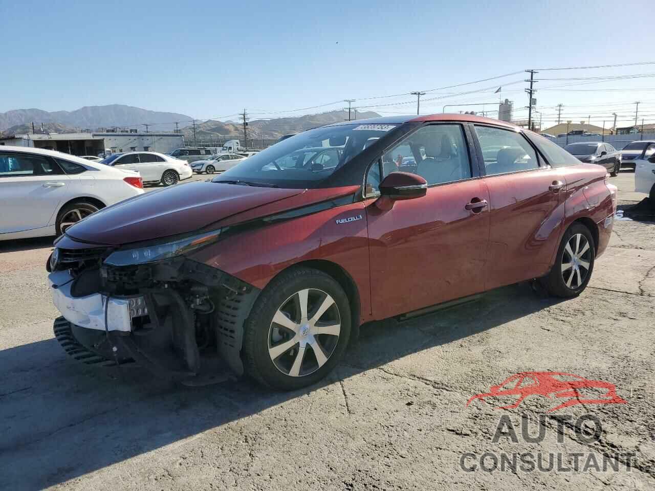 TOYOTA MIRAI 2019 - JTDBVRBD0KA005601