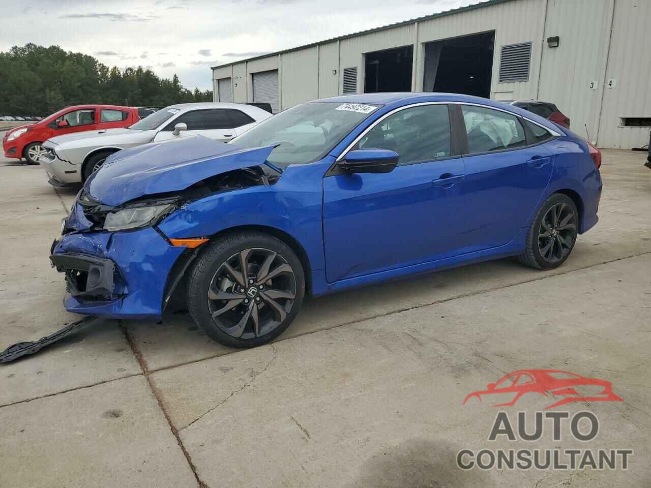 HONDA CIVIC 2019 - 19XFC2F86KE022122