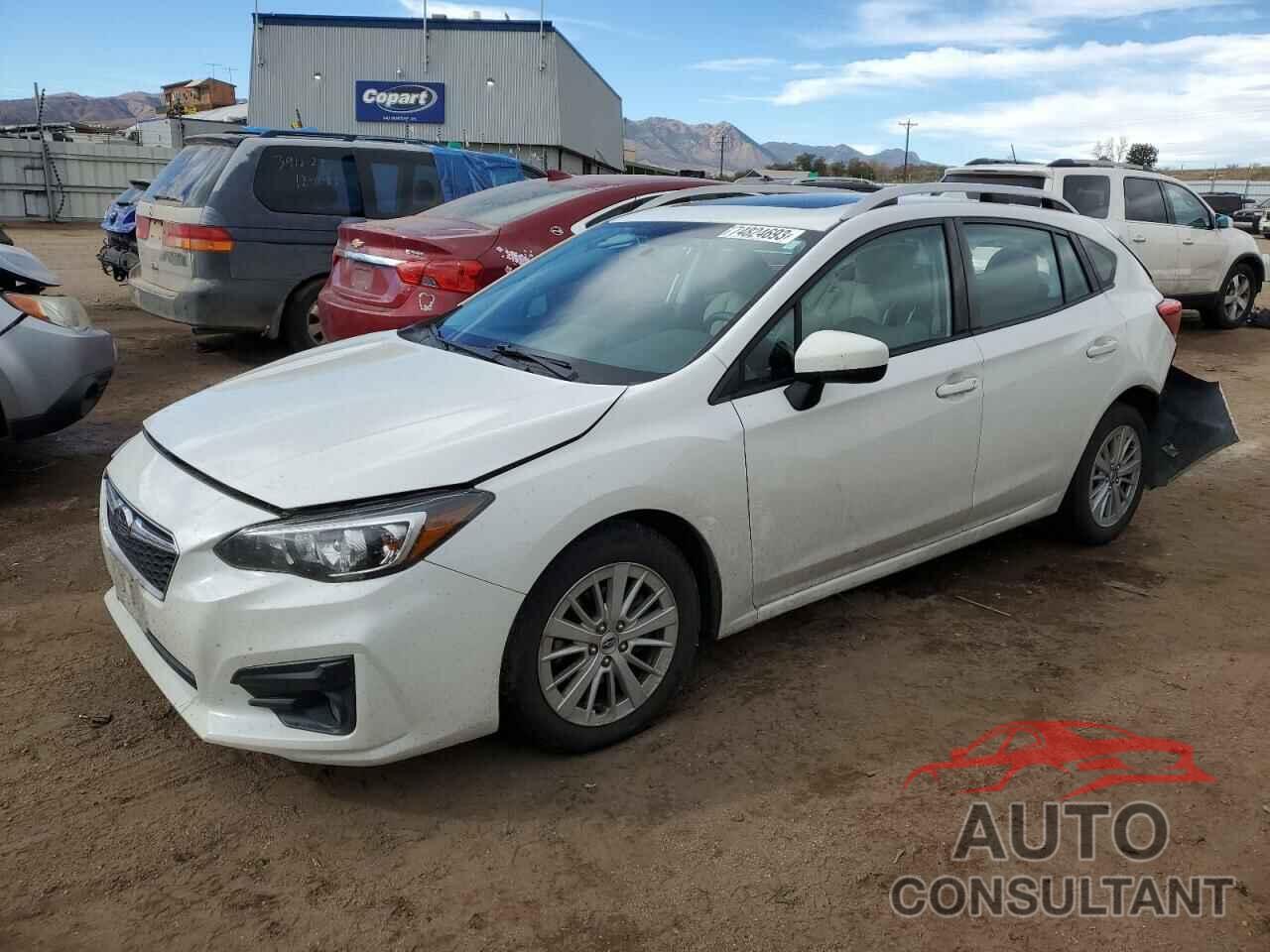 SUBARU IMPREZA 2017 - 4S3GTAD67H3708105