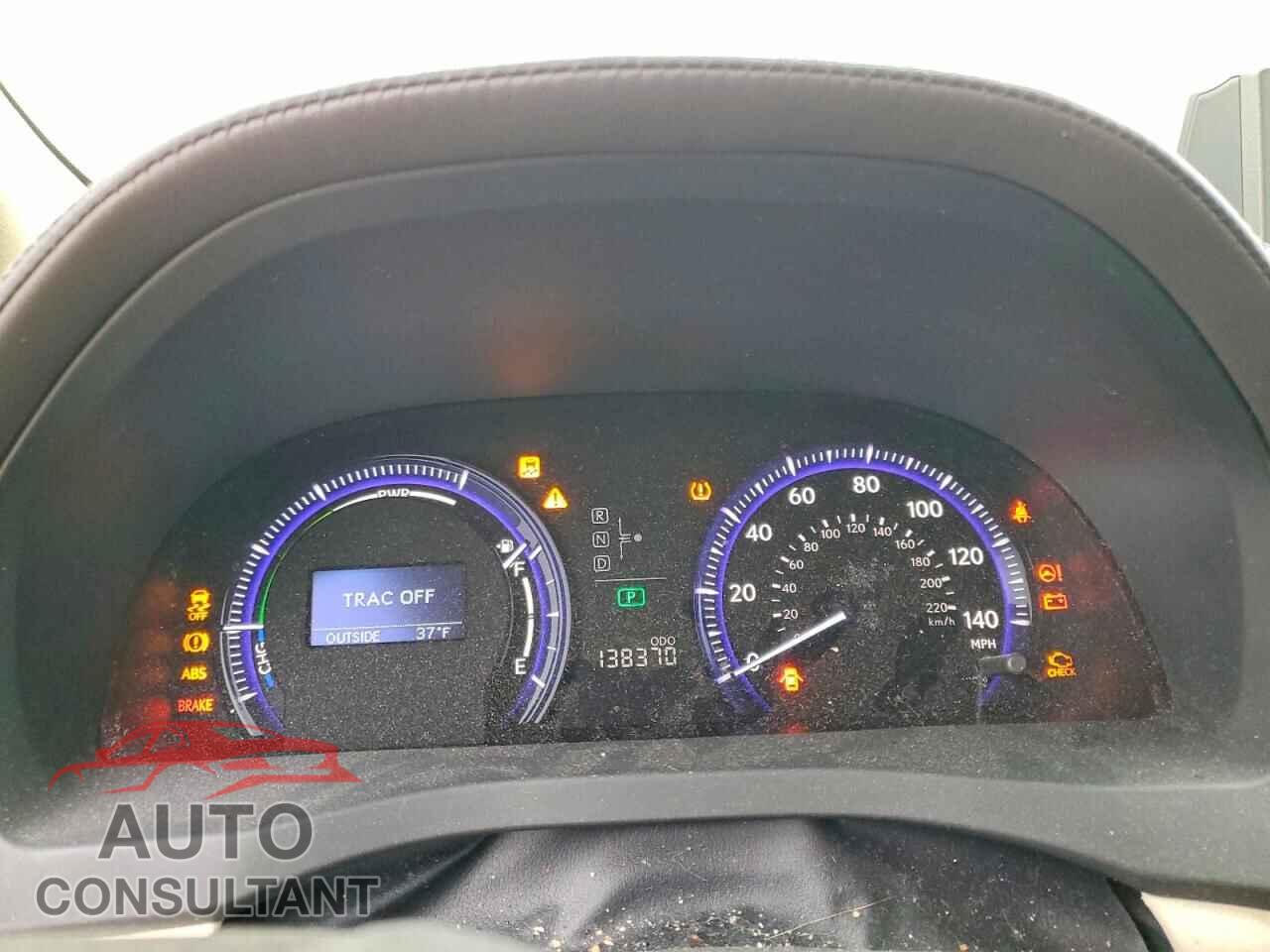 LEXUS HS 2010 - JTHBB1BA9A2018807