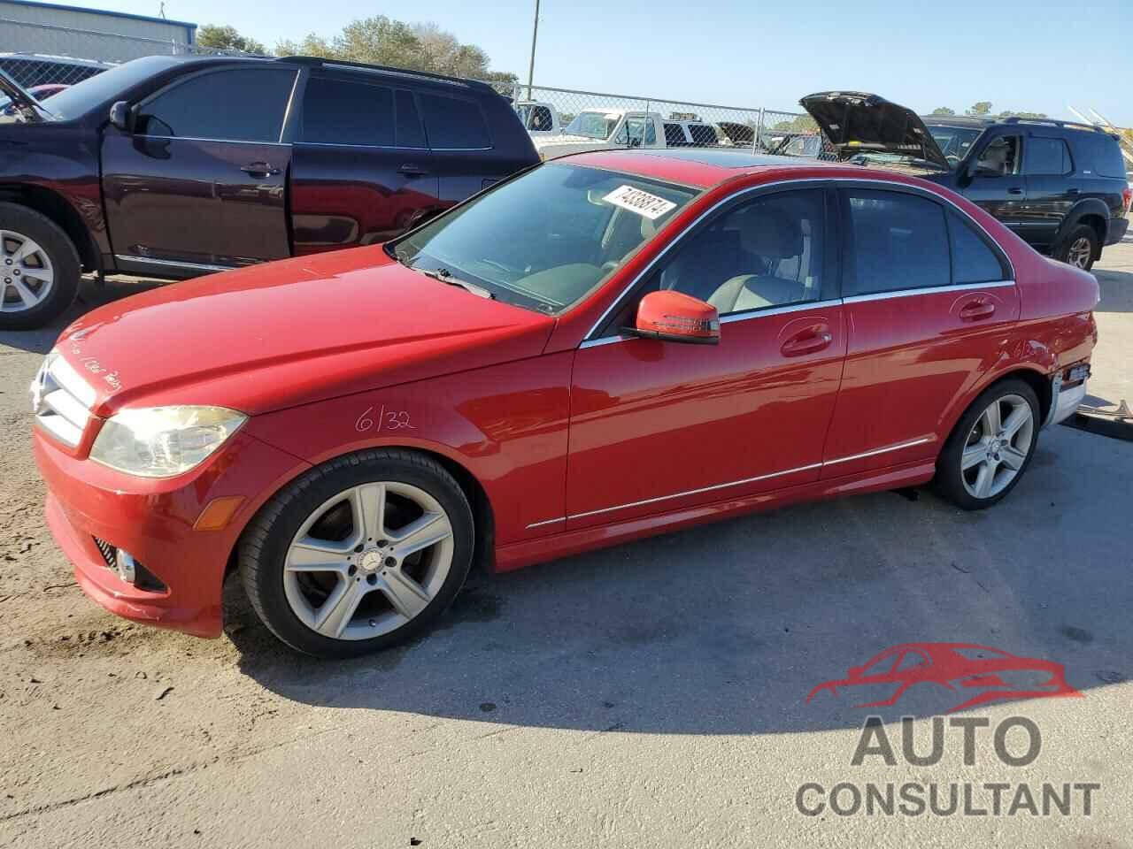 MERCEDES-BENZ C-CLASS 2010 - WDDGF5EB0AR114460