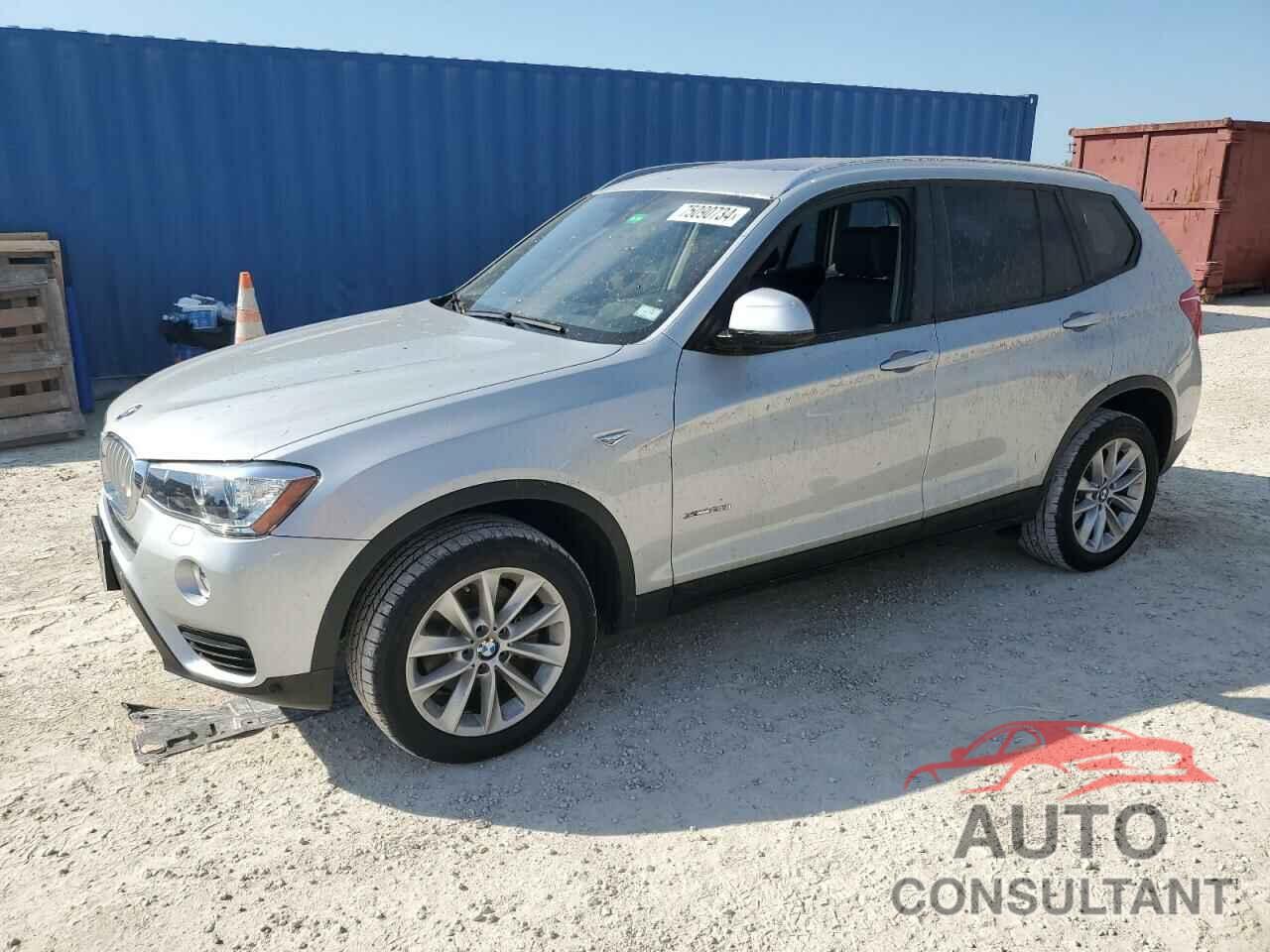 BMW X3 2017 - 5UXWX9C39H0W76103