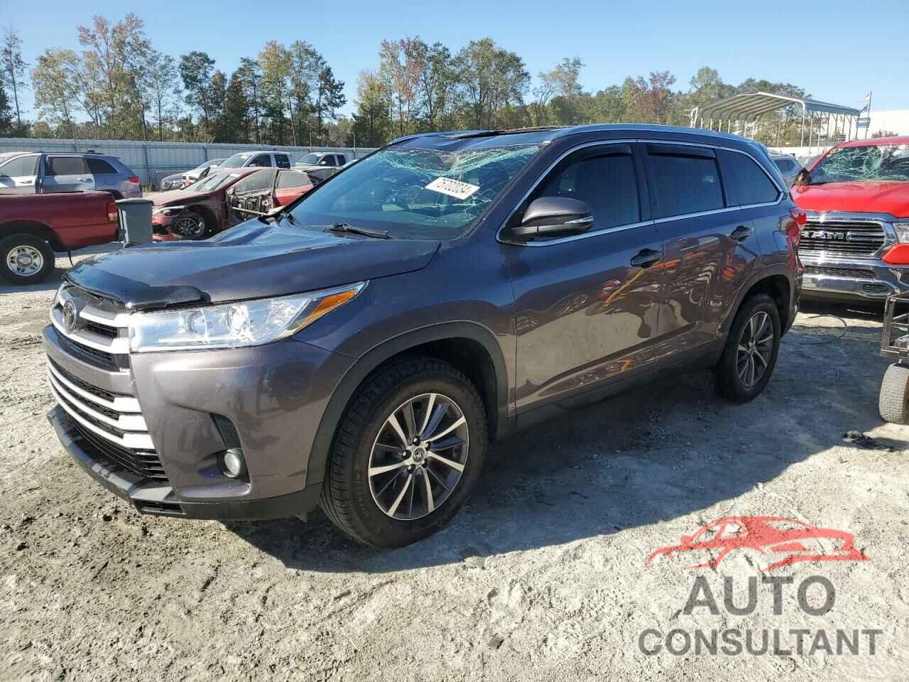 TOYOTA HIGHLANDER 2019 - 5TDKZRFH7KS558704