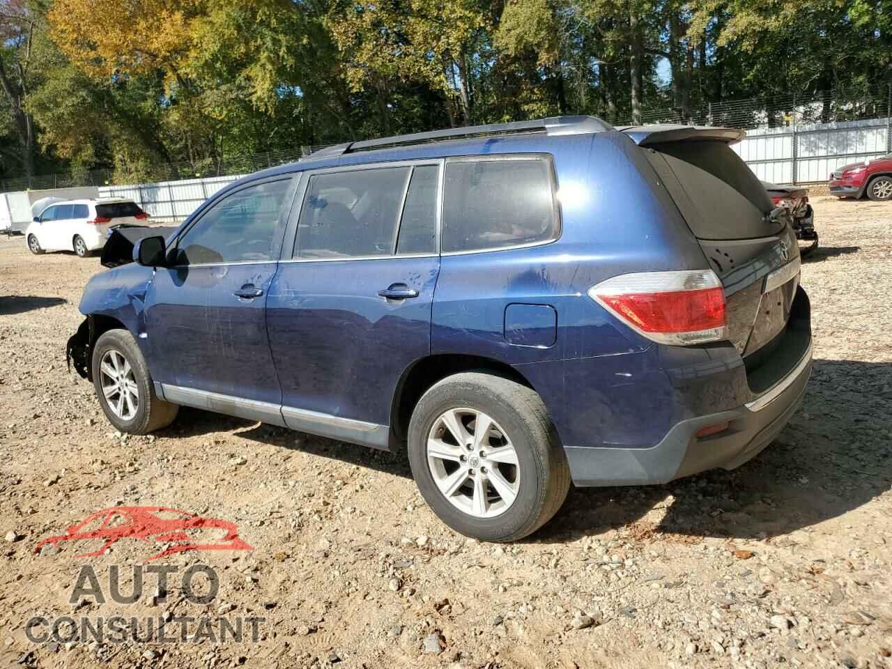 TOYOTA HIGHLANDER 2013 - 5TDZK3EH8DS139331