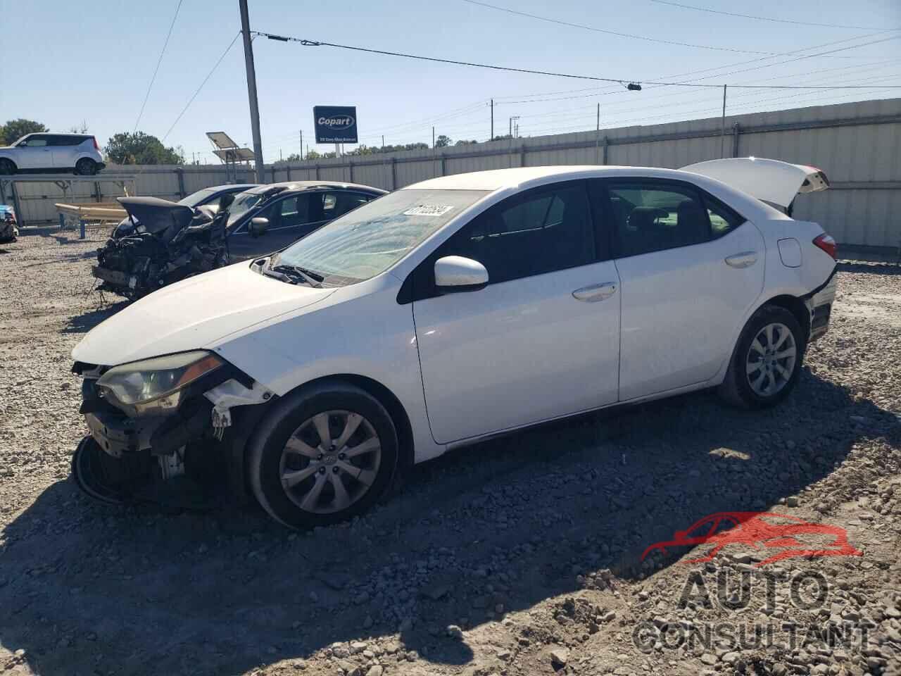 TOYOTA COROLLA 2015 - 2T1BURHE2FC262750