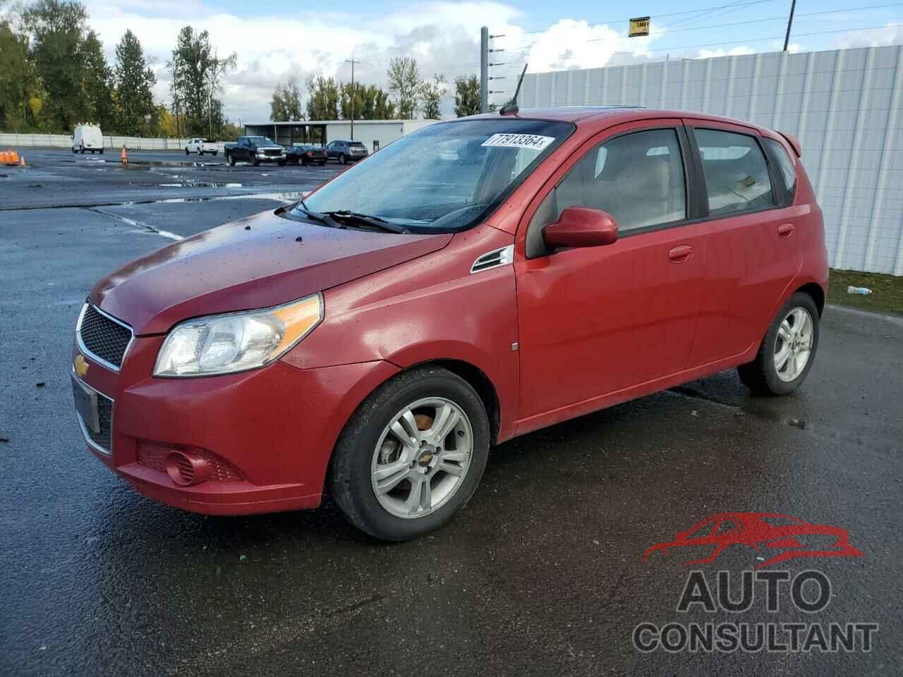 CHEVROLET AVEO 2009 - KL1TG66E29B330570