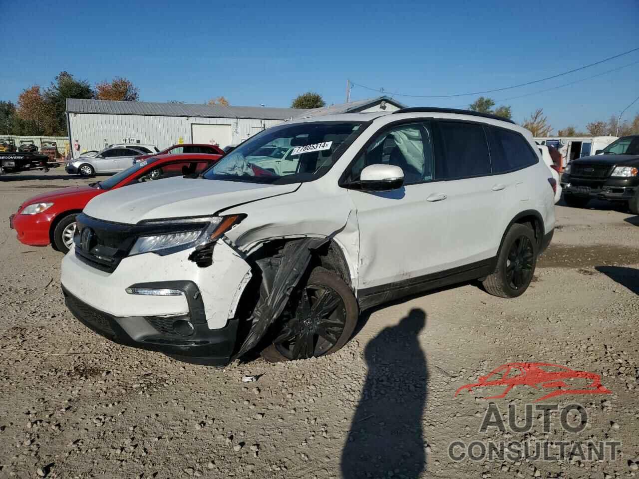 HONDA PILOT 2022 - 5FNYF6H70NB070936