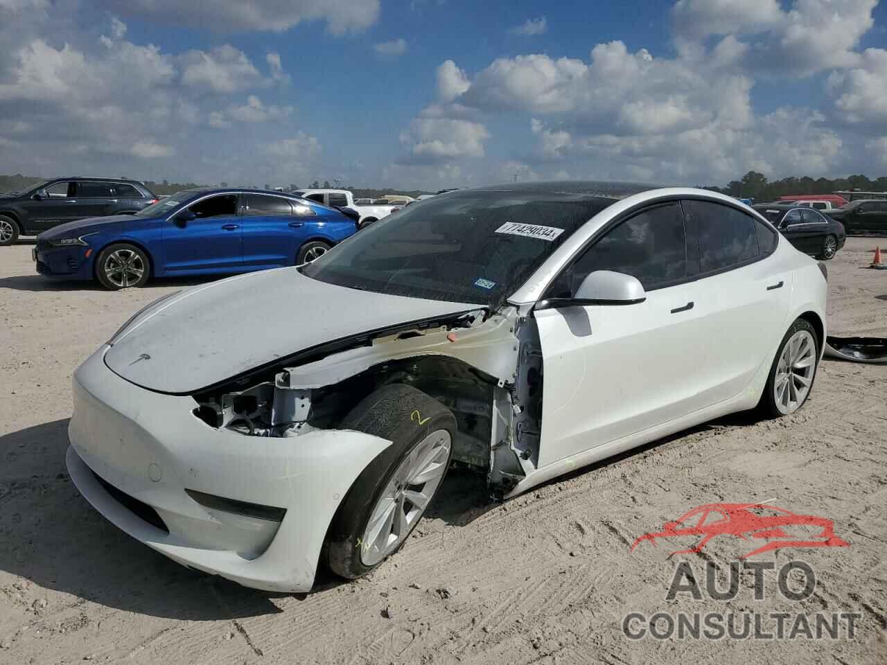 TESLA MODEL 3 2021 - 5YJ3E1EA0MF080543