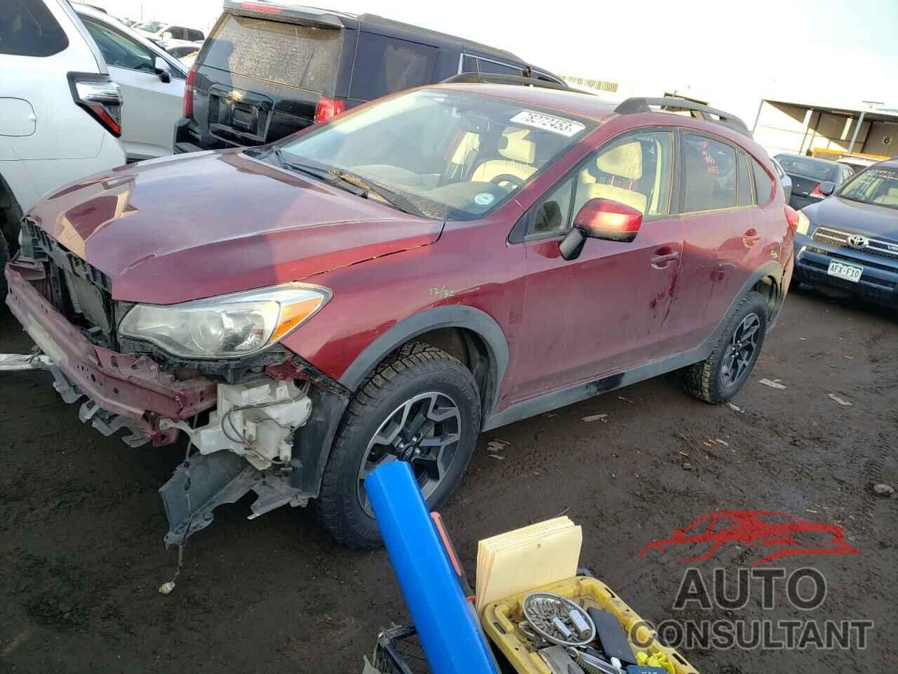 SUBARU CROSSTREK 2016 - JF2GPABC1G8298322