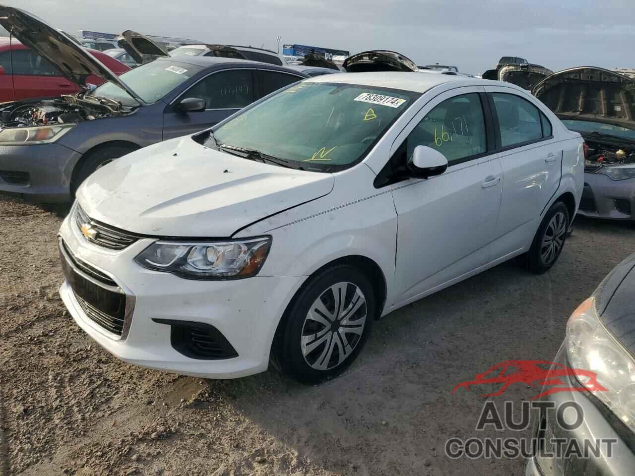 CHEVROLET SONIC 2017 - 1G1JB5SH2H4130664