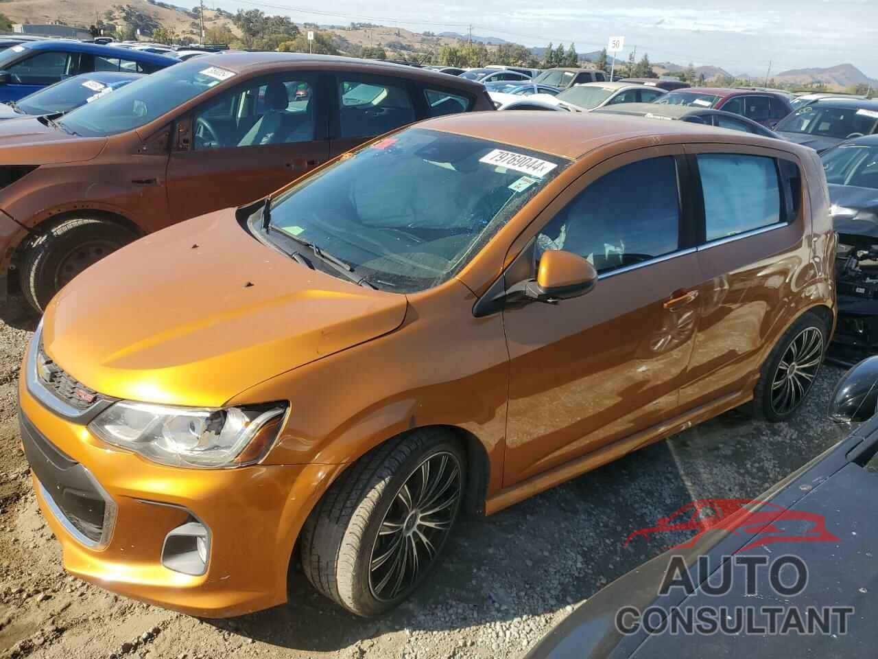 CHEVROLET SONIC 2017 - 1G1JF6SB2H4116771