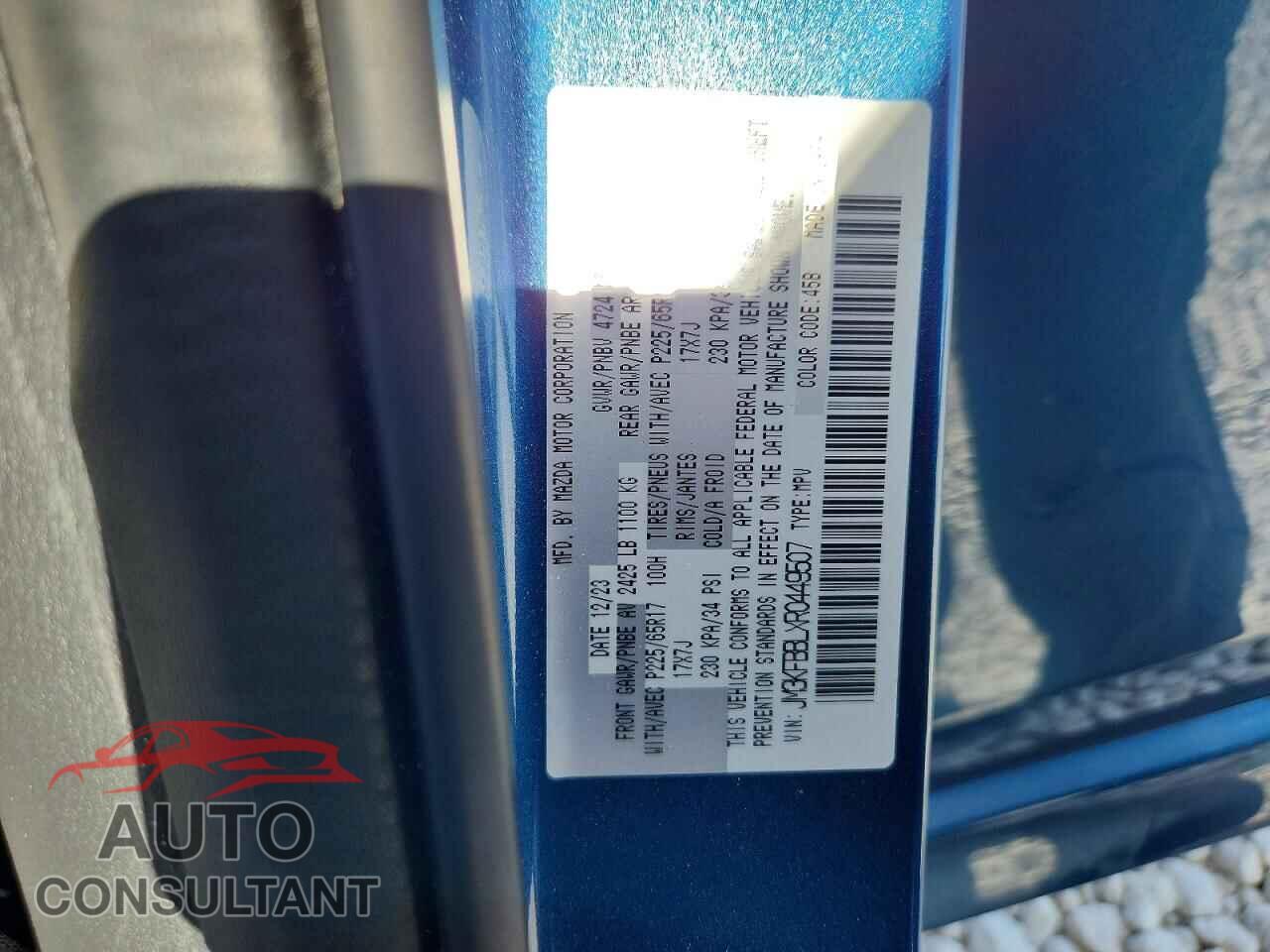 MAZDA CX-5 2024 - JM3KFBBLXR0449507