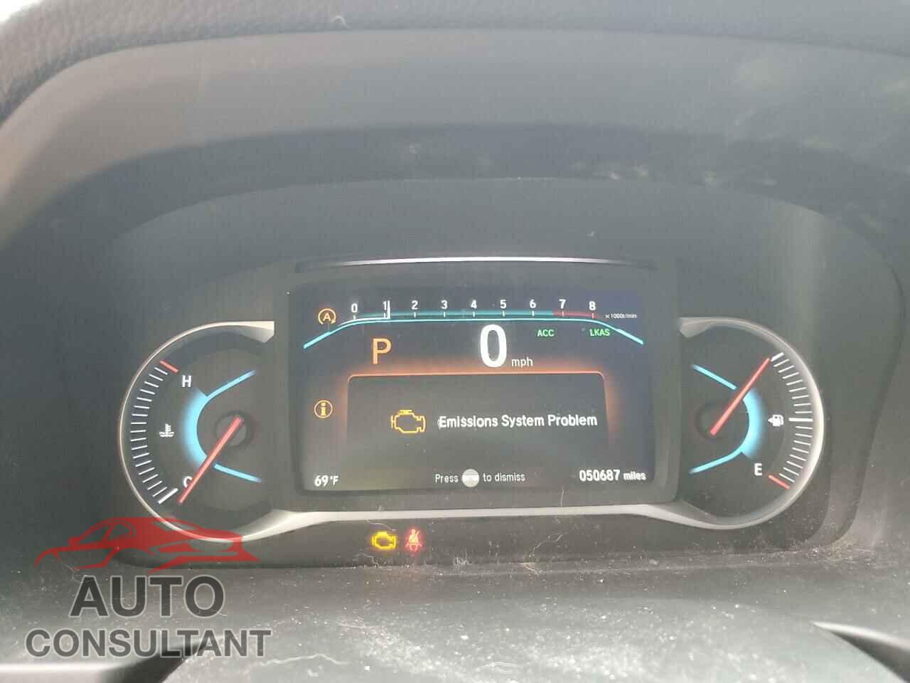 HONDA PILOT 2021 - 5FNYF5H25MB045320