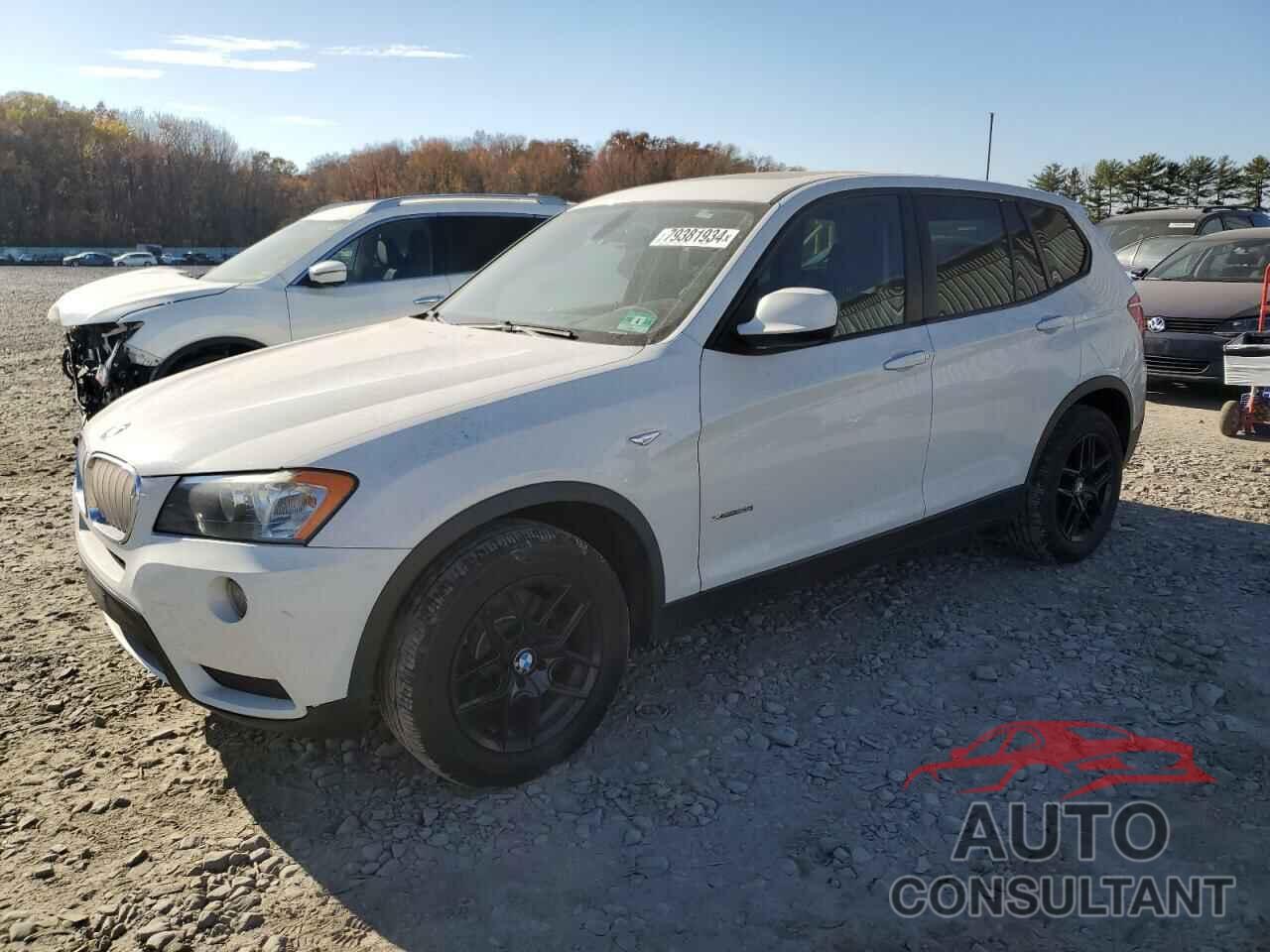 BMW X3 2012 - 5UXWX5C51CL723898