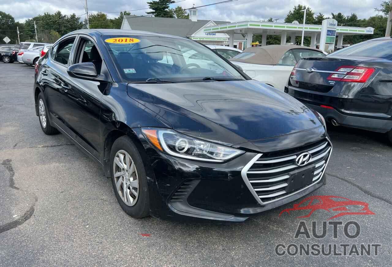 HYUNDAI ELANTRA 2018 - 5NPD74LF3JH245688