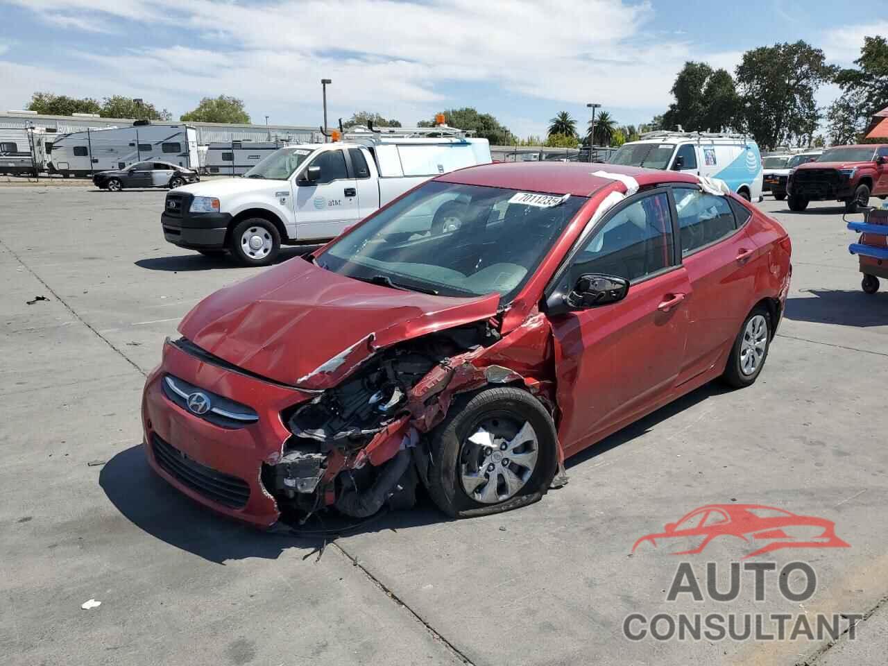 HYUNDAI ACCENT 2017 - KMHCT4AE2HU379167
