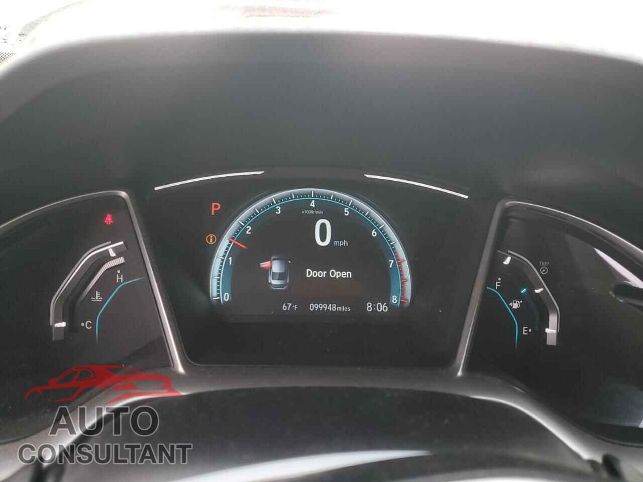 HONDA CIVIC 2017 - 19XFC2F70HE227452