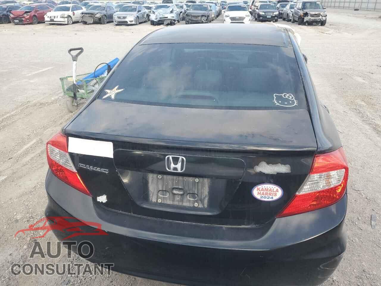 HONDA CIVIC 2012 - 19XFB2F87CE334468
