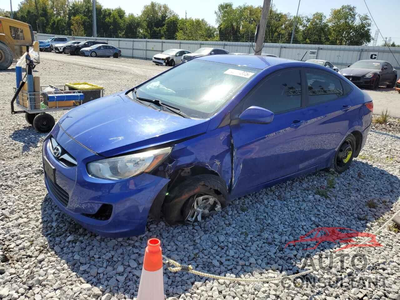 HYUNDAI ACCENT 2013 - KMHCT4AEXDU347772