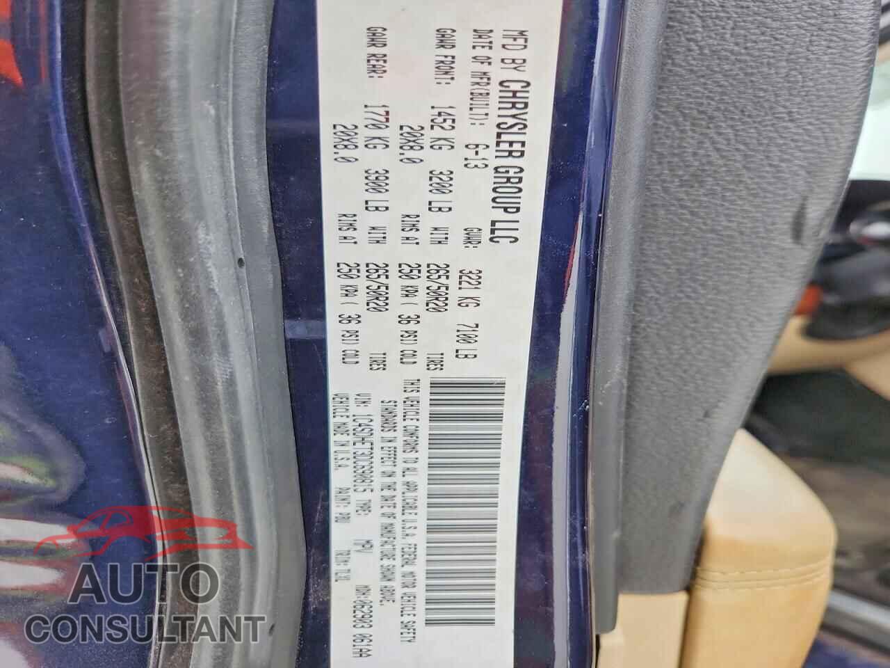 DODGE DURANGO 2013 - 1C4SDHET3DC690815