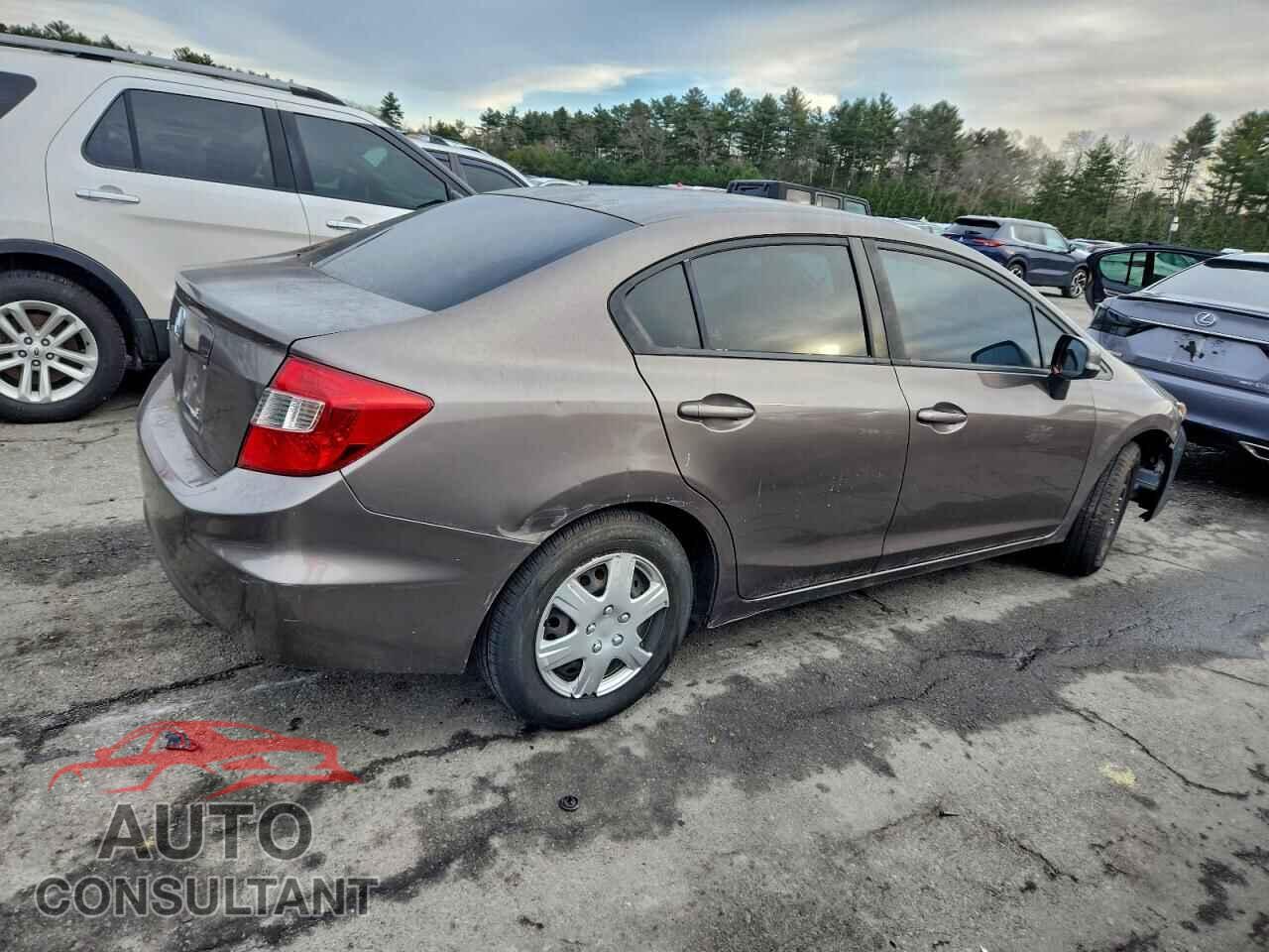 HONDA CIVIC 2012 - 2HGFB2F54CH603506