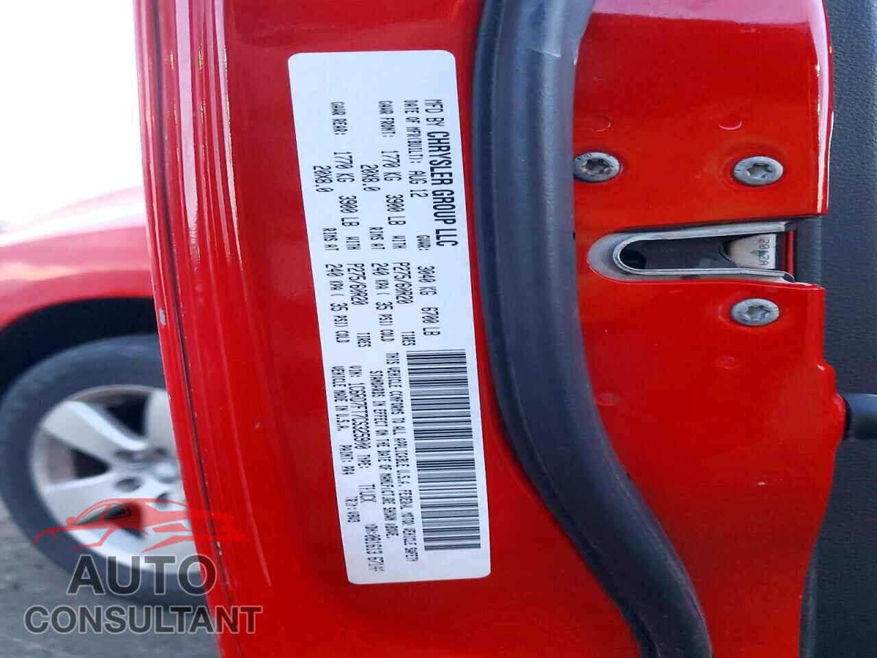 DODGE RAM 1500 2012 - 1C6RD7FT7CS325900