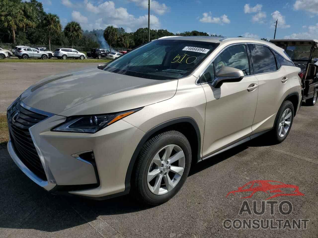 LEXUS RX350 2016 - 2T2ZZMCA3GC002684