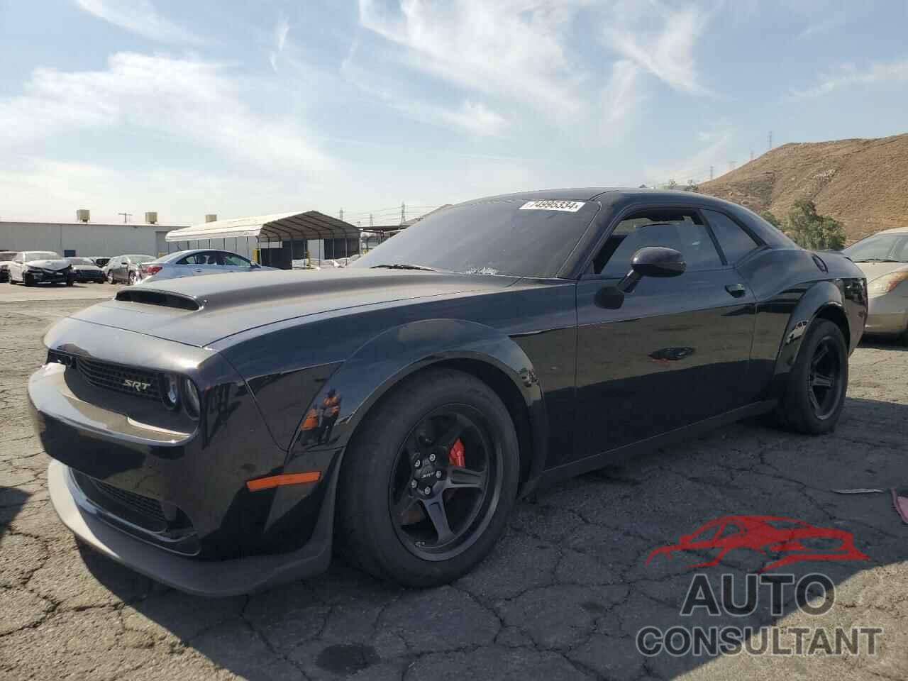 DODGE CHALLENGER 2018 - 2C3CDZH91JH100814