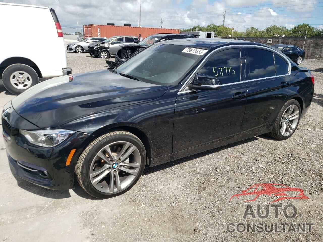 BMW 3 SERIES 2018 - WBA8D9G55JNU69759
