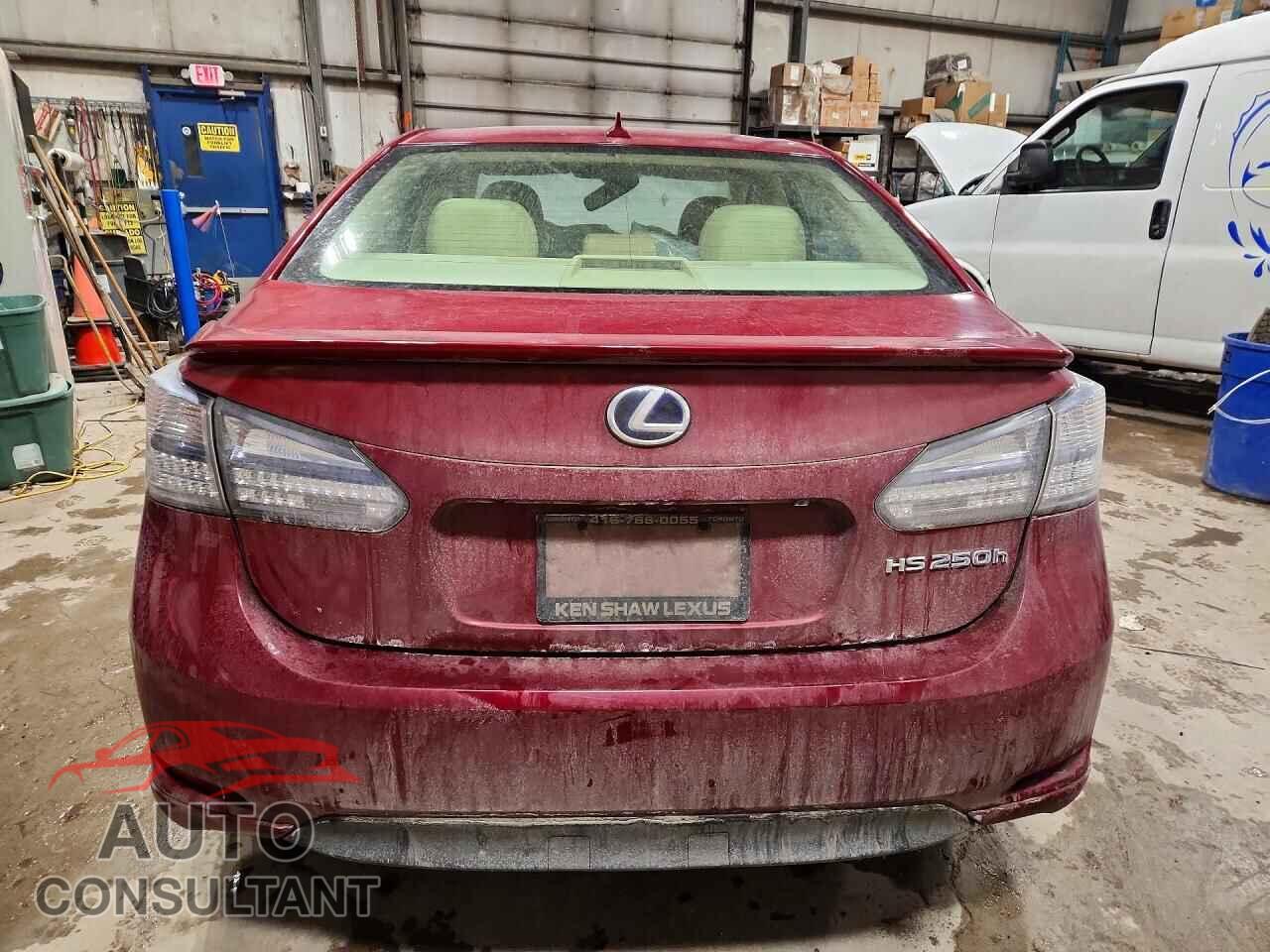 LEXUS HS 2011 - JTHBB1BA7B2042590