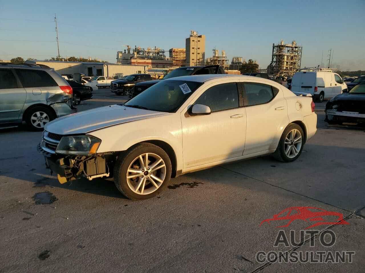 DODGE AVENGER 2012 - 1C3CDZCB1CN227714