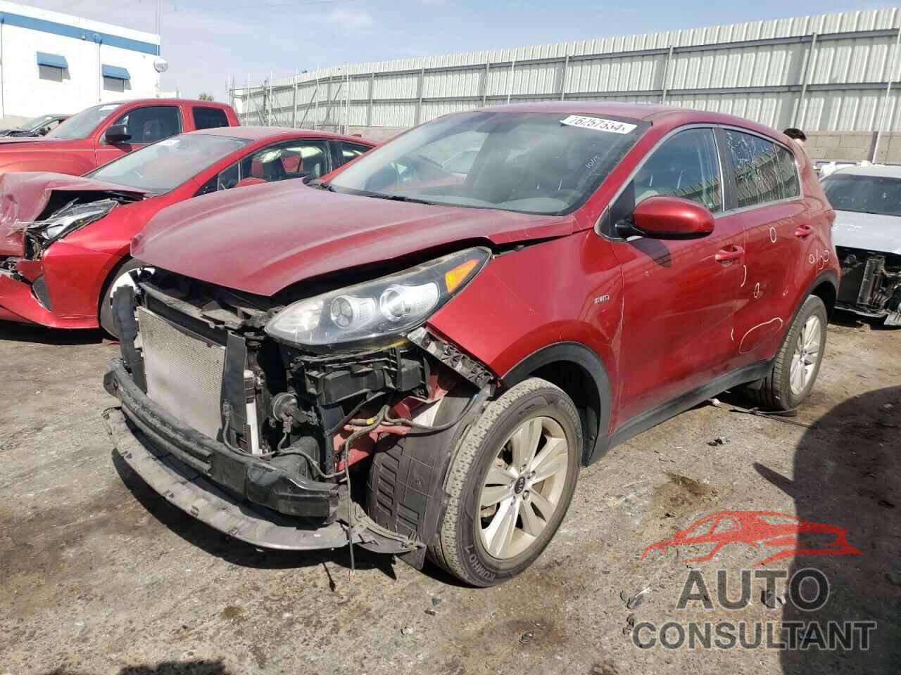 KIA SPORTAGE 2017 - KNDPMCACXH7139388