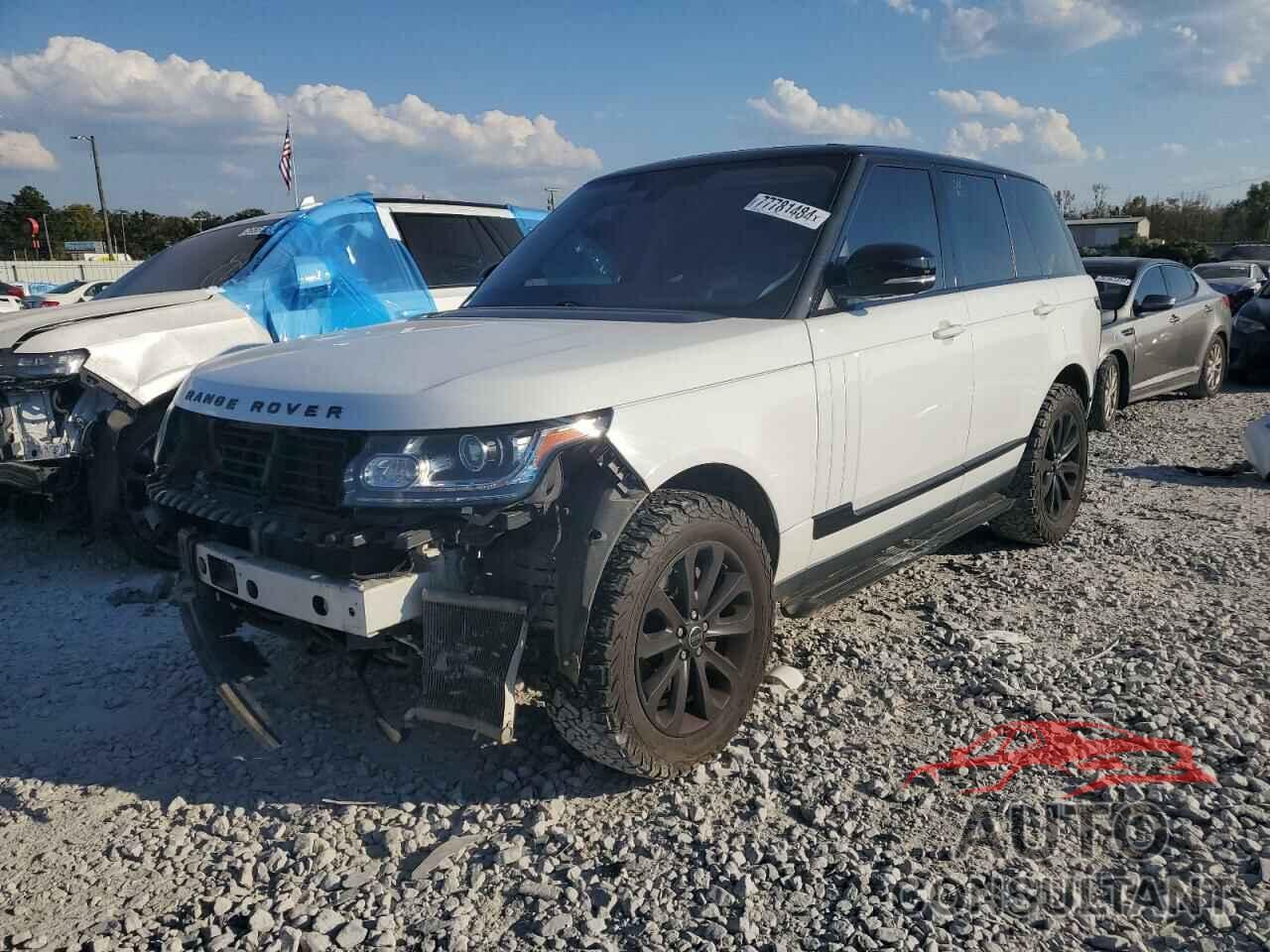 LAND ROVER RANGEROVER 2016 - SALGS2VF5GA254446