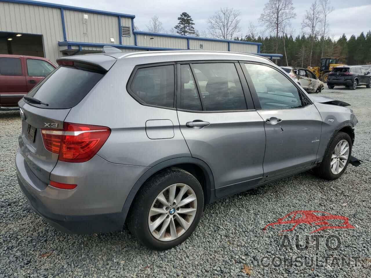 BMW X3 2017 - 5UXWZ7C30H0V89656