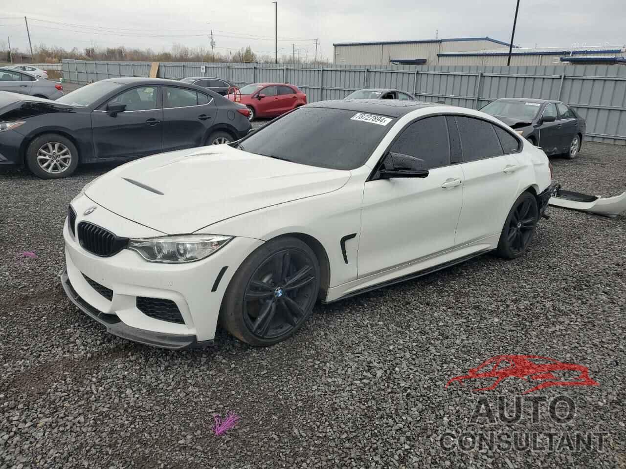 BMW 4 SERIES 2017 - WBA4E5C57HG188927