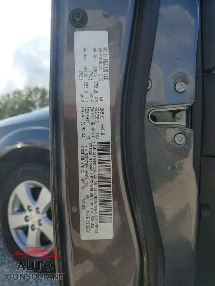 DODGE JOURNEY 2017 - 3C4PDCAB2HT503919
