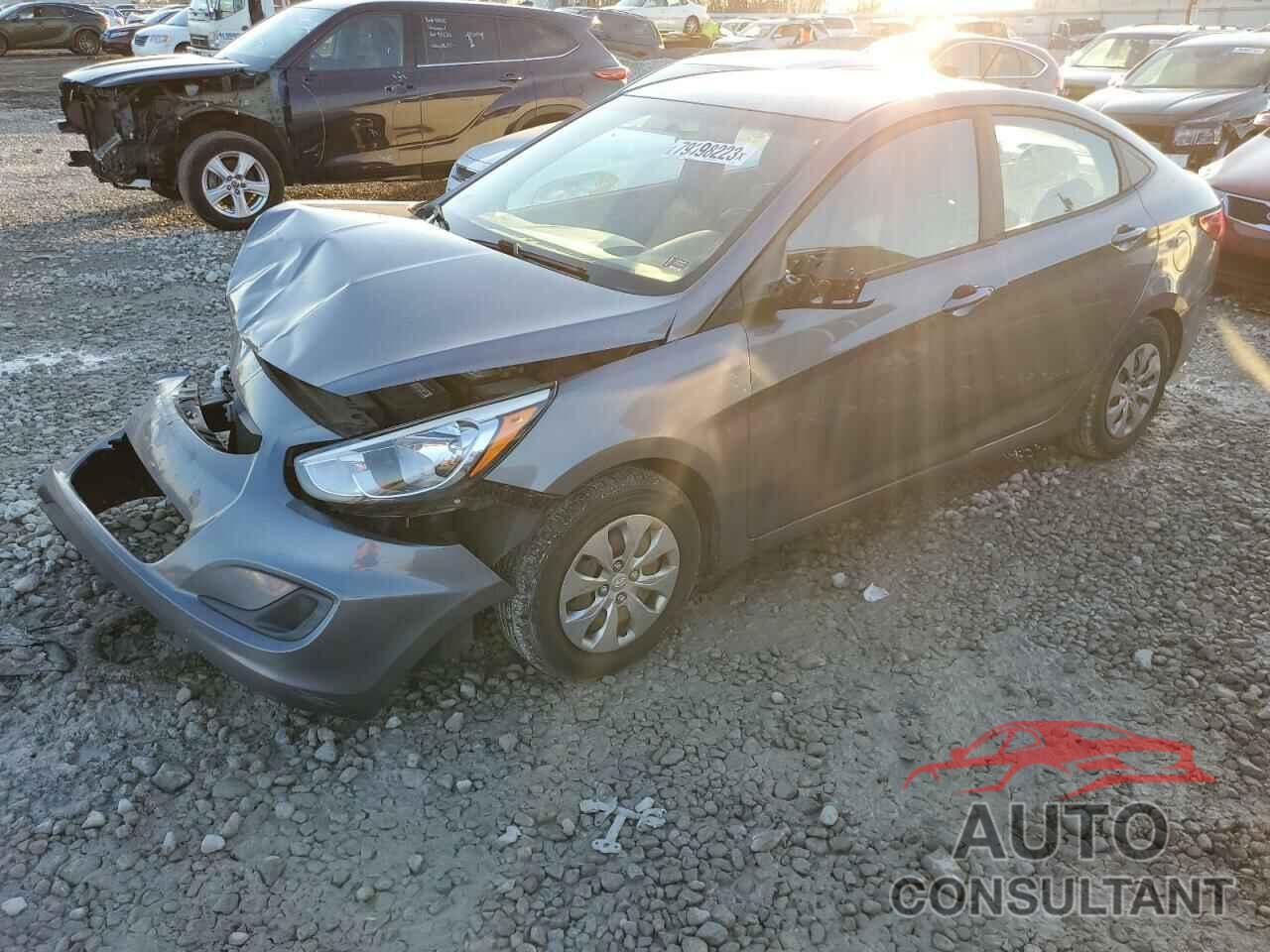 HYUNDAI ACCENT 2017 - KMHCT4AEXHU254319