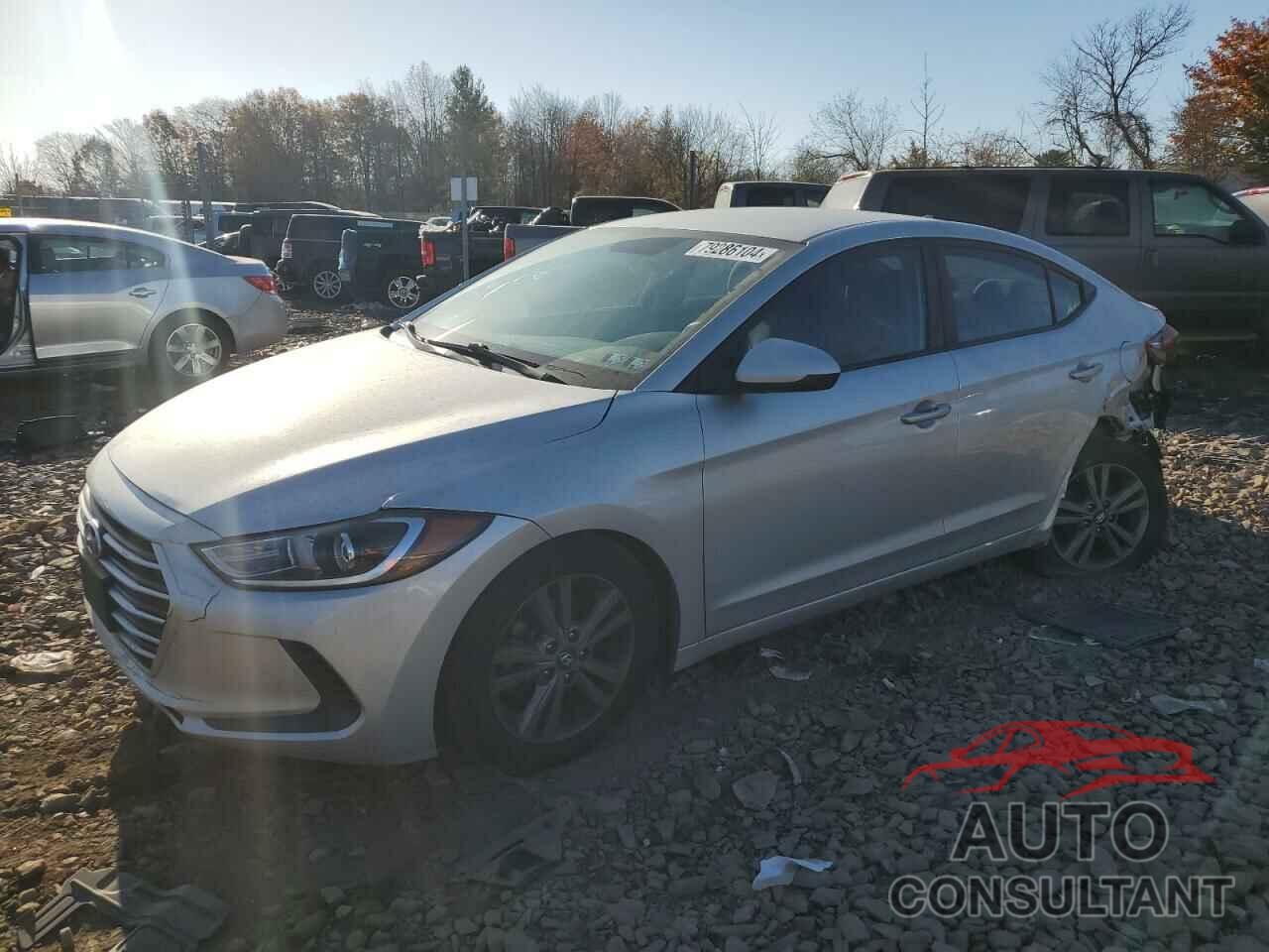 HYUNDAI ELANTRA 2018 - 5NPD84LF6JH230647