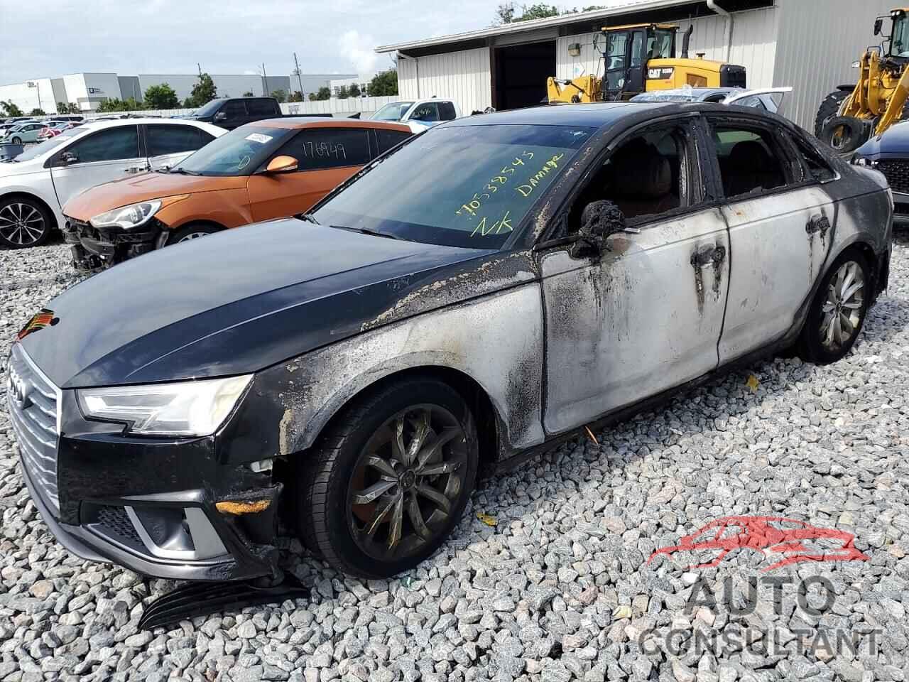 AUDI A4 2019 - WAUENAF48KA006968
